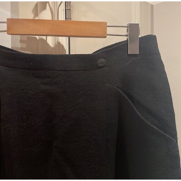 Chanel Classic Black Pencil Skirt Sz 42 - Picture 2 of 11